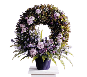 Wreath In Lavender